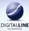 Logo da Digitaline. | Clique para abrir página de clientes.